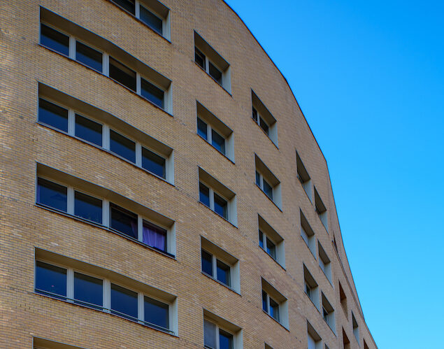 L'ensemble Immobilier Elypseo et ses fenêtres en bois, Strasbourg