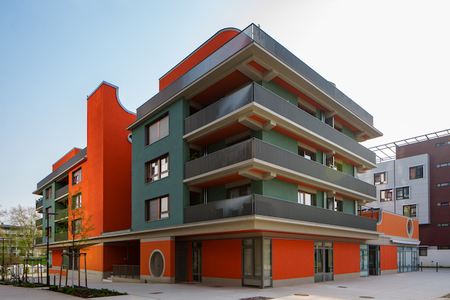 ZAC-Danube-Strasbourg-menuiseries-bois-VOB Bâtiment de la ZAC du Danube à Strasbourg, menuiseries bois VOB