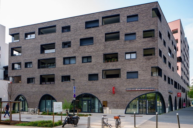 ZAC-Danube-Strasbourg-menuiseries-bois-VOB Bâtiment de la ZAC du Danube à Strasbourg, menuiseries bois VOB