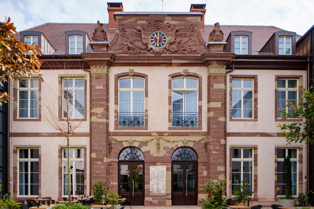 L'hôtel Léonor à Strasbourg et ses menuiseries en bois VOB